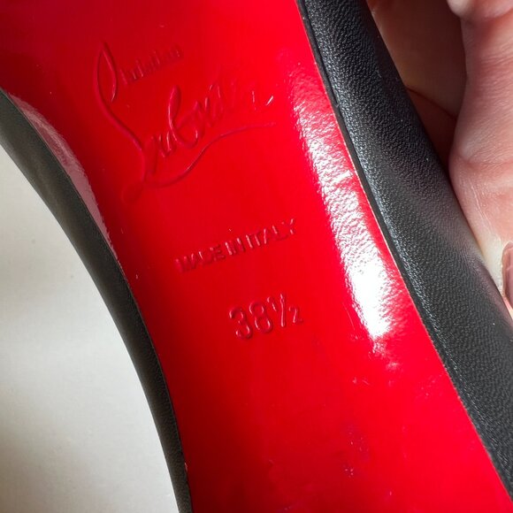 Christian Louboutin Leather " SO KATE" Pumps - Size 38.5 - Picture 4 of 4
